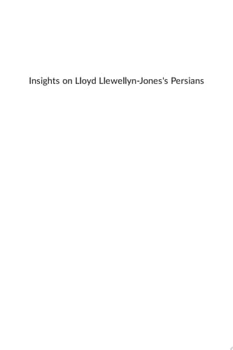 Summary of Lloyd Llewellyn-Jones's Persians