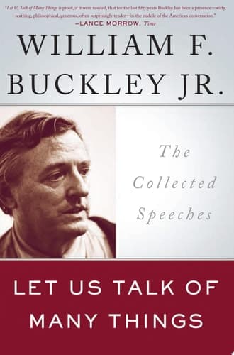 Let Us Talk of Many Things: The Collected Speeches