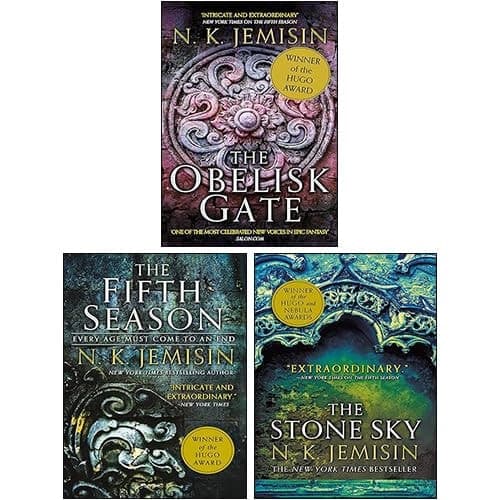 Broken Earth Trilogy 3 Books Collection Set By N. K. Jemisin (The Fifth Season, The Obelisk Gate, The Stone Sky)