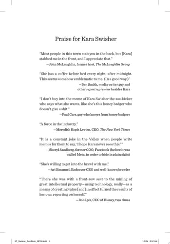 Burn Book: A Tech Love Story