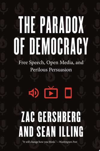 The Paradox of Democracy: Free Speech, Open Media, and Perilous Persuasion