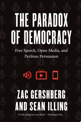 The Paradox of Democracy: Free Speech, Open Media, and Perilous Persuasion