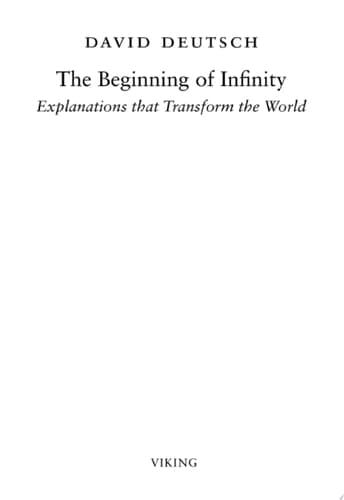 The Beginning of Infinity