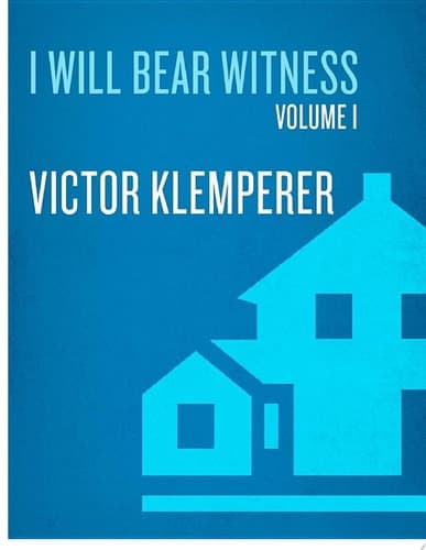 I Will Bear Witness, Volume 1
