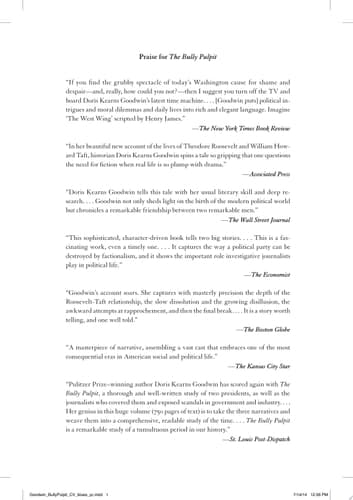 The Bully Pulpit: Theodore Roosevelt and the Golden Age of Journalism